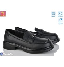 Туфлі жіночі на весну/осінь (6 пар р.36-40) чорний  "PLPS"