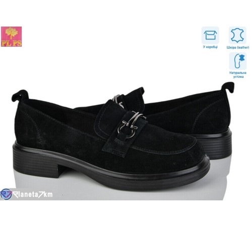Туфлі жіночі на весну/осінь (6 пар р.36-40) чорний  "PLPS"
