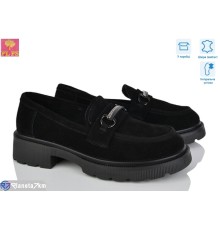 Туфлі жіночі на весну/осінь (6 пар р.36-40) чорний  "PLPS"