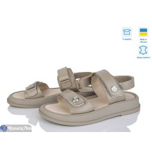Босоніжки жіночі на літо (6 пар р.36-40) коричневий  "Linda"