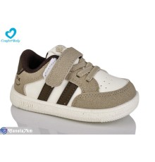 Дитячі кросівки на весну/осінь (7 пар р.22-26) коричневий  "Comfort-baby"