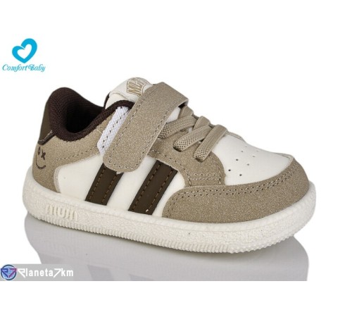 Дитячі кросівки на весну/осінь (7 пар р.22-26) коричневий "Comfort-baby" Дитячі кросівки на весну/осінь (7 пар р.22-26) коричневий "Comfort-baby"