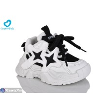 Дитячі кросівки на весну/осінь (7 пар р.21-25) білий  "Comfort-baby"