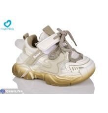 Дитячі кросівки на весну/осінь (6 пар р.21-25) бежевий  "Comfort-baby"