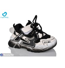 Дитячі кросівки на весну/осінь (6 пар р.21-25) чорний  "Comfort-baby"