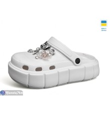Кроки жіночі на літо (6 пар р.36-40) білий  "LUCKY"