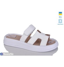 Шлепки жіночі на літо (6 пар р.36-40) білий  "LIKA"
