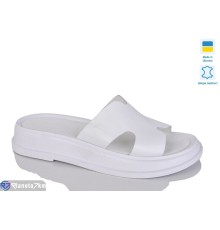 Шлепки жіночі на літо (6 пар р.36-40) білий  "LIKA"