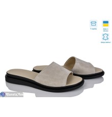 Шлепки жіночі на літо (6 пар р.36-40) бежевий  "Linda"