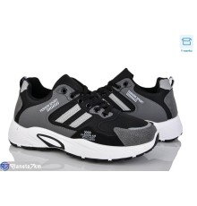 Кросівки чоловічі на весну/осінь (8 пар р.41-45) чорний  "LAIFA"