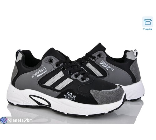 Кросівки чоловічі на весну/осінь (8 пар р.41-45) чорний  "LAIFA"