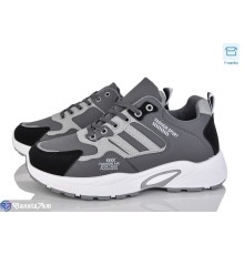 Кросівки чоловічі на весну/осінь (8 пар р.41-45) сірий  "LAIFA"