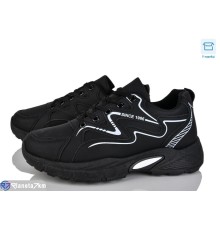 Кросівки чоловічі на весну/осінь (8 пар р.41-45) чорний  "LAIFA"