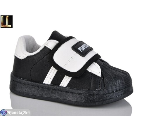 Дитячі кросівки на весну/осінь (8 пар р.25-30) чорний  "Lilin"