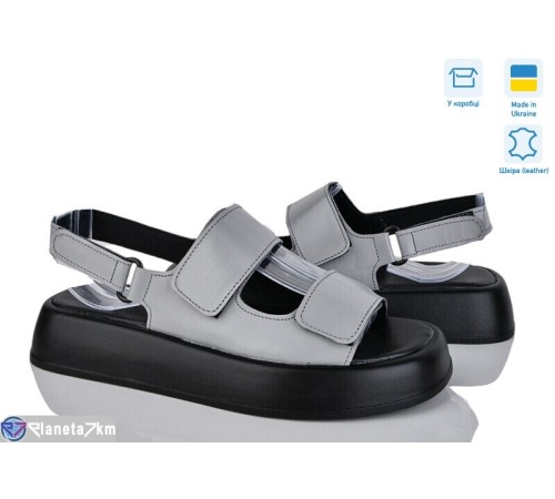 Босоніжки жіночі на літо (6 пар р.36-40) сірий  "FANio"