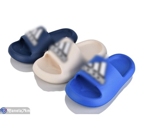 Шлепки дитячі на літо (12 пар р.30-35) мікс  "LINKA"