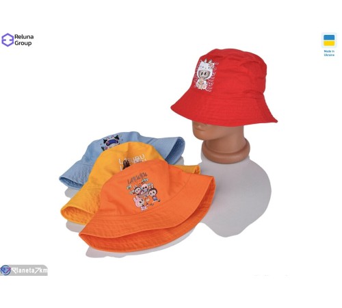 Панама дитяча на літо (5 шт. р.сетка ) мікс  "Raluka"