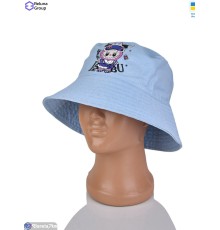 Панама дитяча на літо (3 шт. р.сетка ) блакитний  "Raluka"