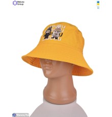 Панама дитяча на літо (3 шт. р.сетка ) жовтий  "Raluka"