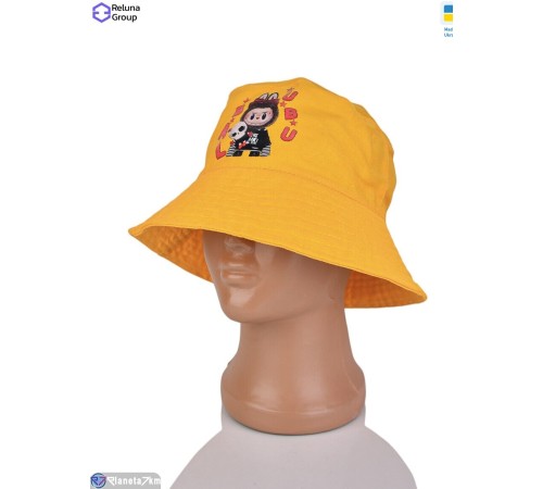 Панама дитяча на літо (3 шт. р.сетка ) жовтий  "Raluka"