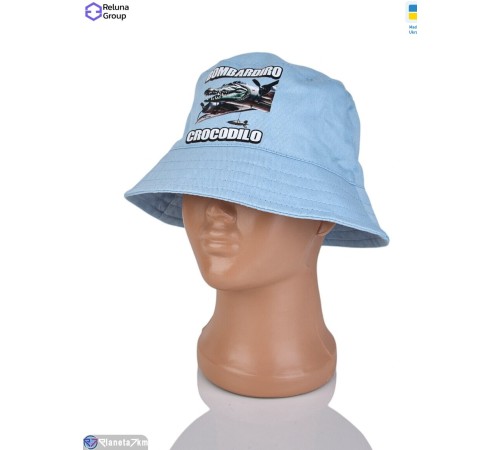 Панама дитяча на літо (3 шт. р.сетка ) блакитний  "Raluka"