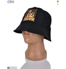 Панама дитяча на літо (3 шт. р.сетка ) чорний  "Raluka"