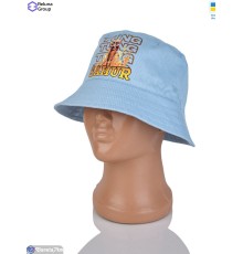 Панама дитяча на літо (3 шт. р.сетка ) блакитний  "Raluka"