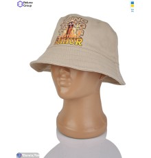 Панама дитяча на літо (3 шт. р.сетка ) бежевий  "Raluka"