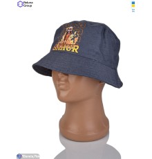 Панама дитяча на літо (3 шт. р.сетка ) сірий  "Raluka"