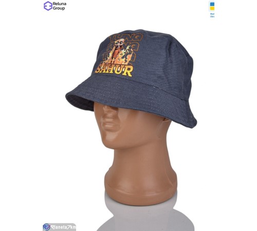 Панама дитяча на літо (3 шт. р.сетка ) сірий  "Raluka"