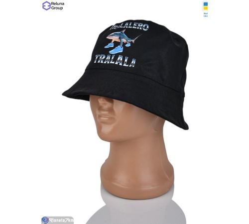 Панама дитяча на літо (3 шт. р.сетка ) чорний  "Raluka"