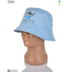 Панама дитяча на літо (3 шт. р.сетка ) блакитний  "Raluka"