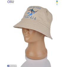 Панама дитяча на літо (3 шт. р.сетка ) бежевий  "Raluka"