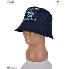 Панама дитяча на літо (3 шт. р.сетка ) синій  "Raluka"