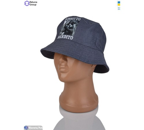 Панама дитяча на літо (3 шт. р.сетка ) сірий  "Raluka"