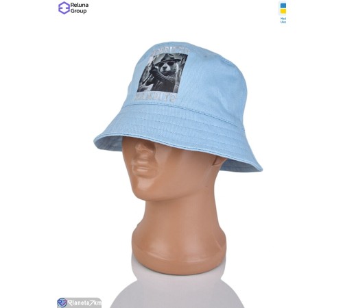 Панама дитяча на літо (3 шт. р.сетка ) блакитний  "Raluka"