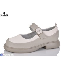 Дитячі туфлі на весну/осінь (8 пар р.32-37) бежевий  "Башили"