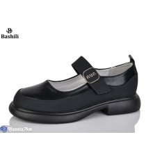Дитячі туфлі на весну/осінь (8 пар р.32-37) чорний  "Башили"