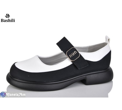 Дитячі туфлі на весну/осінь (8 пар р.32-37) білий  "Башили"