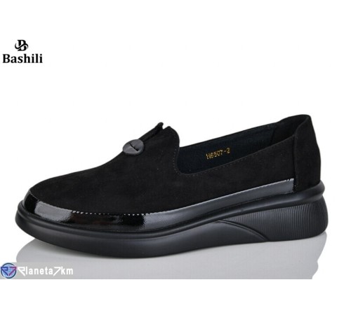 Туфлі жіночі на весну/осінь (8 пар р.36-41) чорний  "Башили"