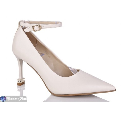 Туфлі жіночі на весну/осінь (6 пар р.35-40) бежевий  "MARADONA"