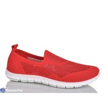 Сліпони жіночі на літо (8 пар р.37-41) червоний  "Emin"