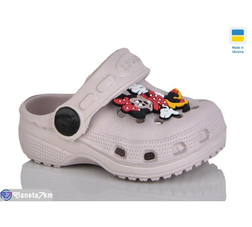 Кроки дитячі на літо (6 пар р.18-23) бежевий  "LOTTOS"