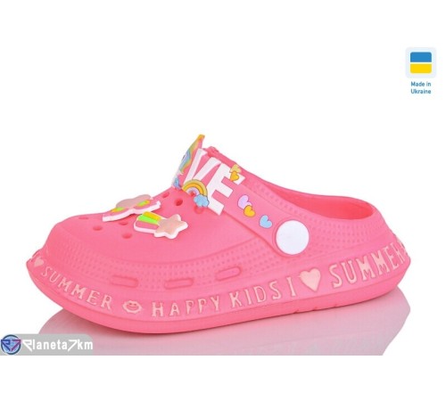 Кроки дитячі на літо (6 пар р.25-30) рожевий  "LOTTOS"