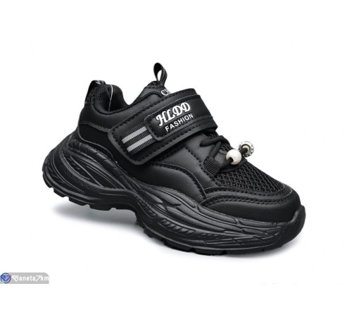 Дитячі кросівки на весну/осінь (8 пар р.26-31) чорний  "TOMMY"