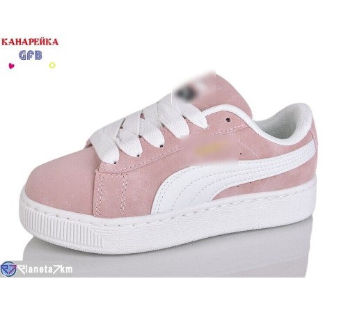 Дитячі кросівки на весну/осінь (8 пар р.33-38) рожевий  "GFB-Канарейка"