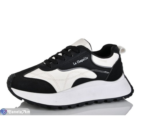 Кросівки жіночі на весну/осінь (8 пар р.36-41) чорний  "LAIFA"