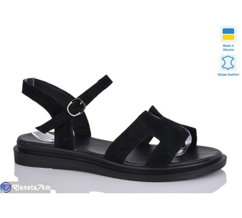 Босоніжки жіночі на літо (6 пар р.36-40) чорний  "LIKA"