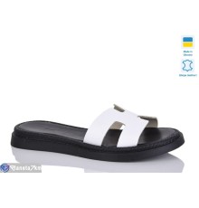 Шлепки жіночі на літо (6 пар р.36-40) білий  "LIKA"