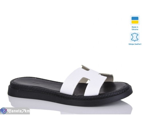 Шлепки жіночі на літо (6 пар р.36-40) білий  "LIKA"